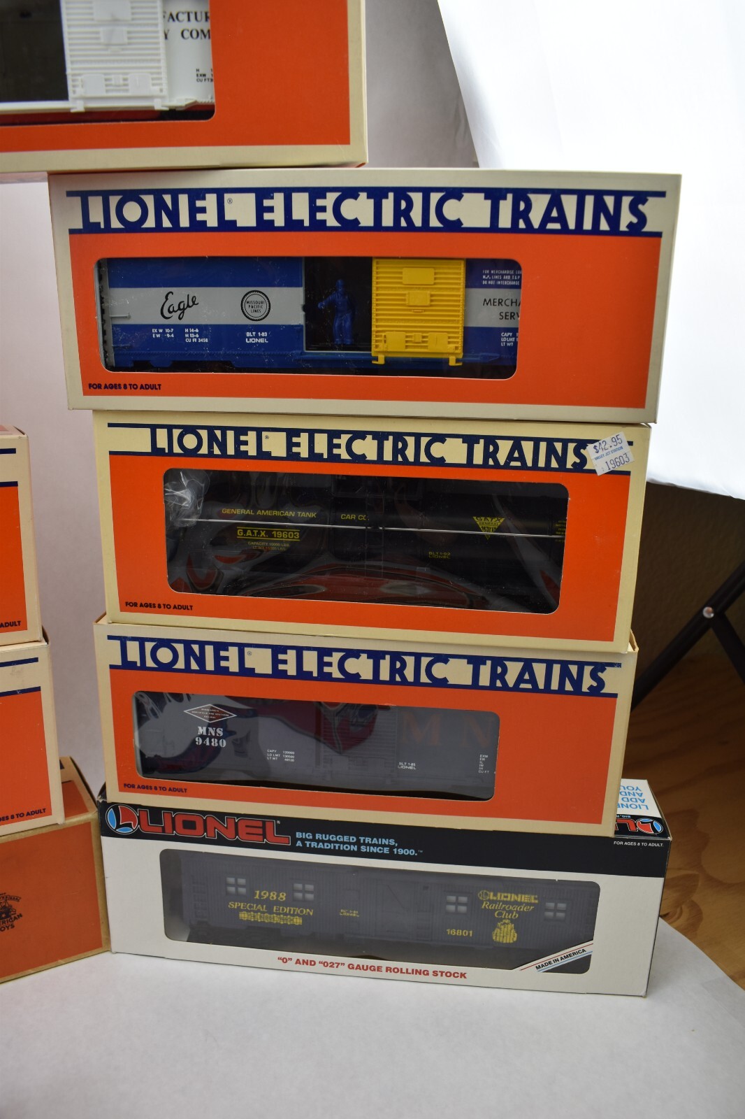 Lot Of 17 Lionel Vintage O/27 O Gauge Train Cars eBay