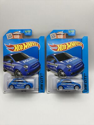 ホットウィール フィアット 500 スーパートレジャーハント Hot Wheels FIAT 500 Treasure Hunt Error!! Set Of 2 | eBay
