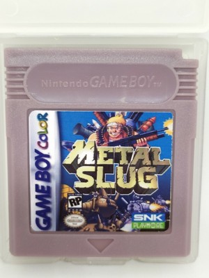 Rare Unreleased Metal Slug For Nintendo Gameboy Gameboy Like Size 911 9 11 Ebay