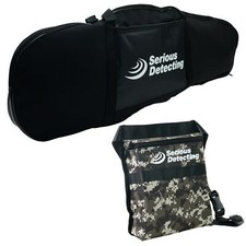 Serious Detecting All-Purpose Padded Carry Bag for Metal Detector, Finds Pouch