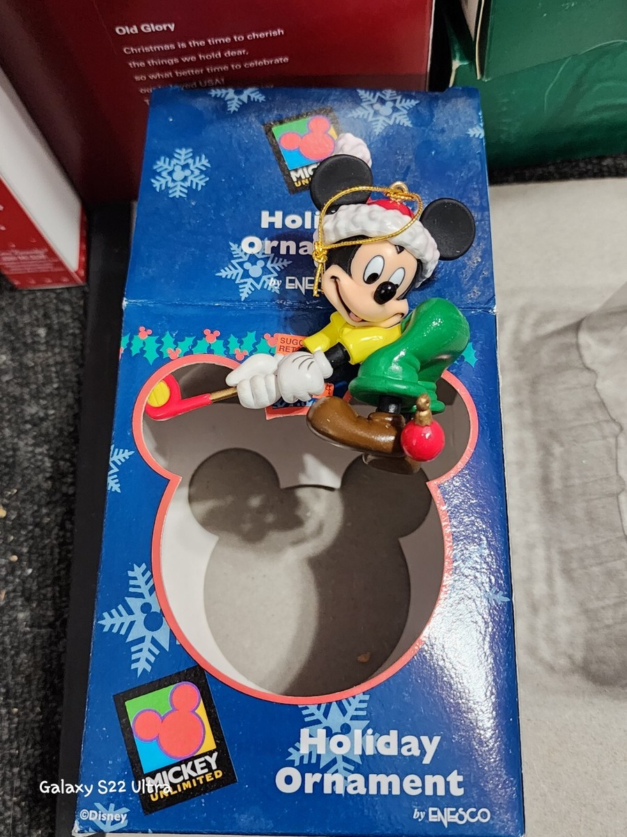 ディズニー Enesco Mickey Unlimited オーナメント 7点 Disney Mickey Unlimited by Enesco Tree-Rific Treasures Mickey
