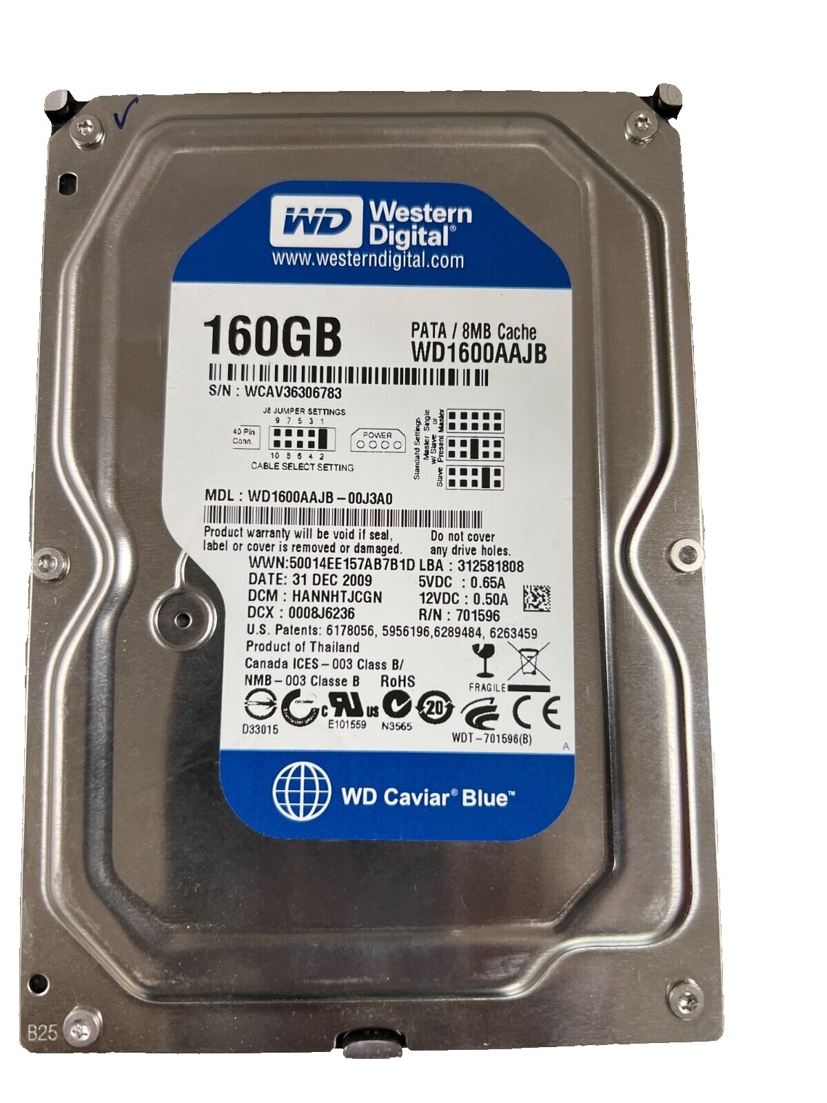 Western Digital PATA/IDE/EIDE 200 GB Internal Hard Disk Drives for