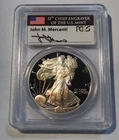 2000-P American Silver Eagle PCGS PR69 DCAM John M Mercanti Hand Signed