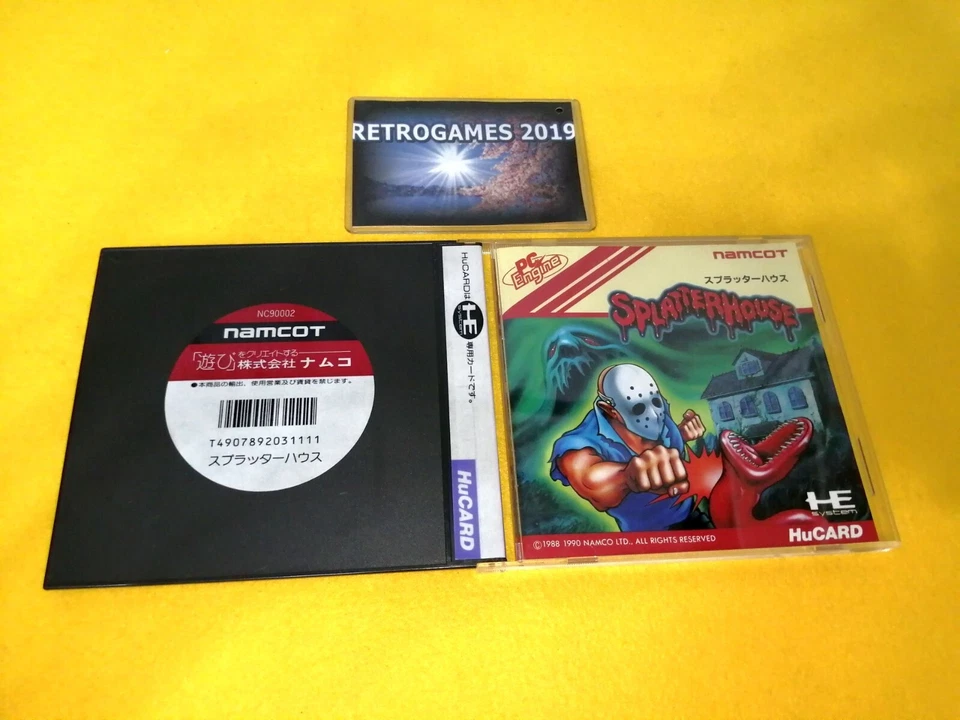 SPLATTER HOUSE NEC PC Engine Hu-Card - Image 3 of 4
