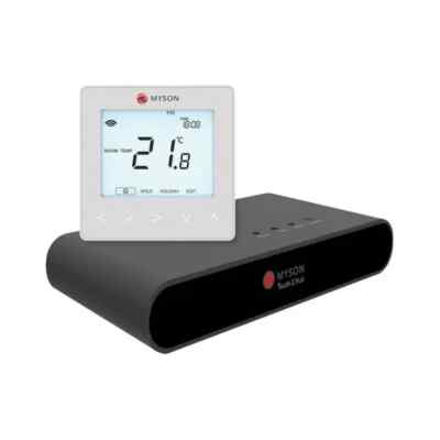Myson Floortec touch V2 wifi thermostat and hub pack BNIB UK