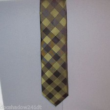 Duck Dynasty GREEN BLACK CHECKERED Polyester Neck Tie made in USA #11