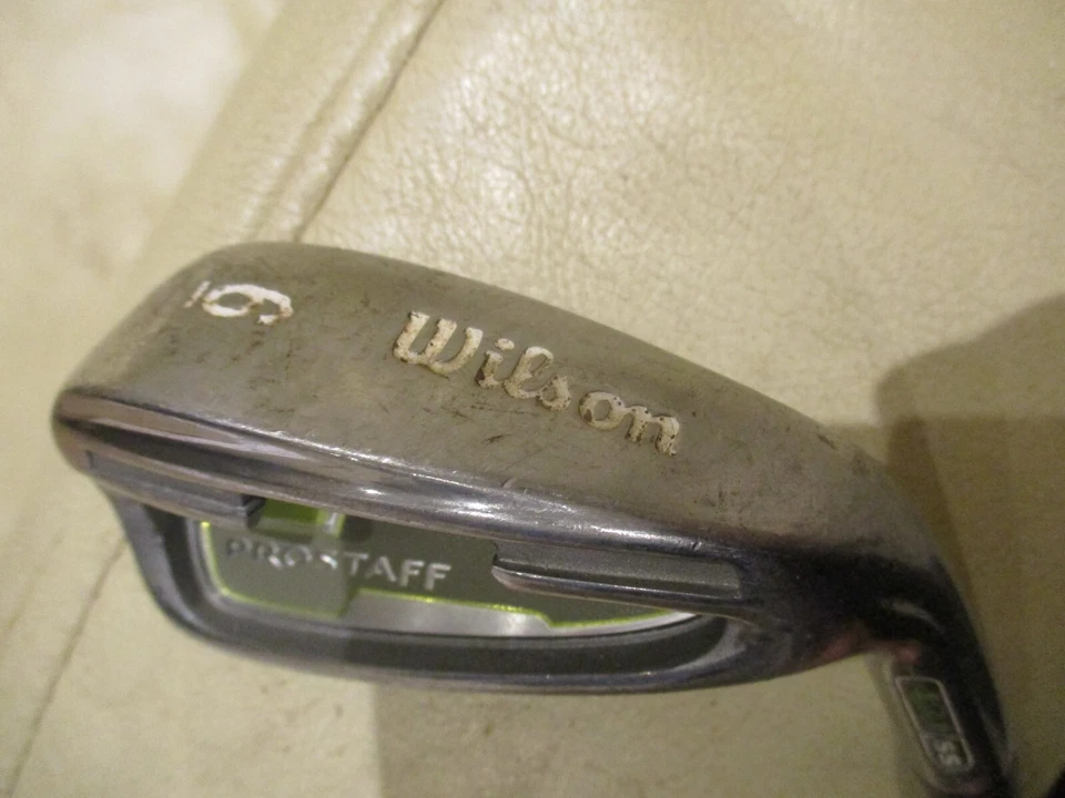 LADIES WILSON STAFF PROSTAFF 431ss GRAPHITE SHAFT 6 IRON 37" LONG GOLF CLUB - Image 2 of 4
