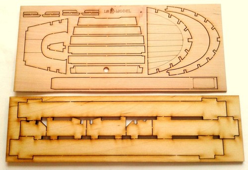 DIY Wooden Kit ship LSM0601 Wooden kit Wooden kit The boat of Peter I Scale 1:24 - Picture 18 of 24