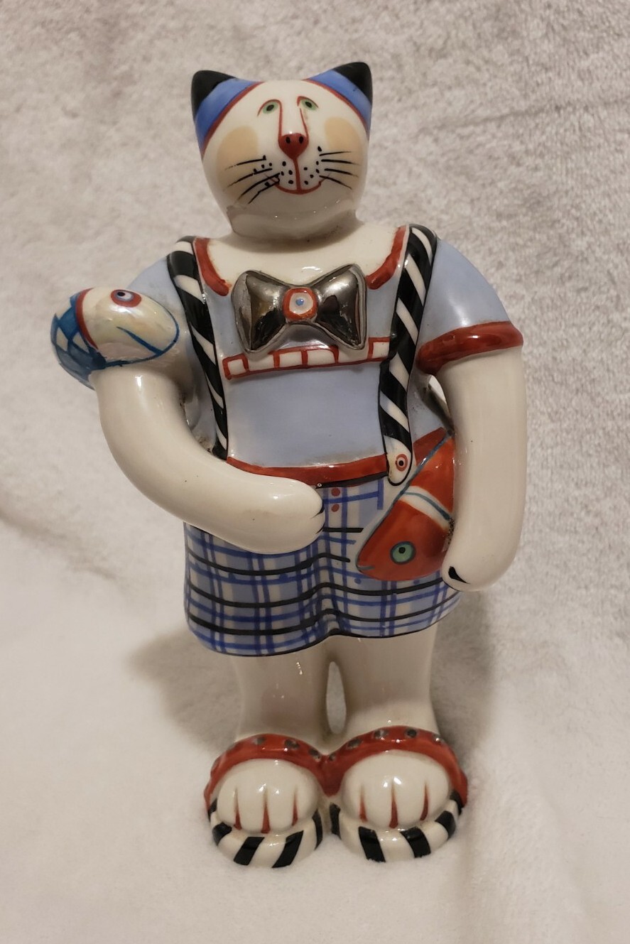 Villeroy&Boch ベネディクトファミリー 猫の陶器 猫の置物 父 母