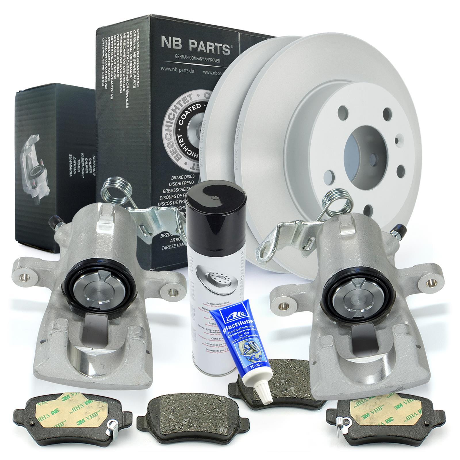 Brake Calipers Brake Discs 264Mm Brake Pads Rear For Opel Zafira B A05 M75