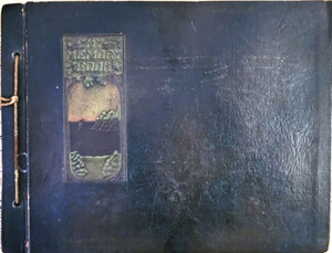 Antique My Memory Book Lillian Borgeois 1924-26. Puerto Rico, 100's of things