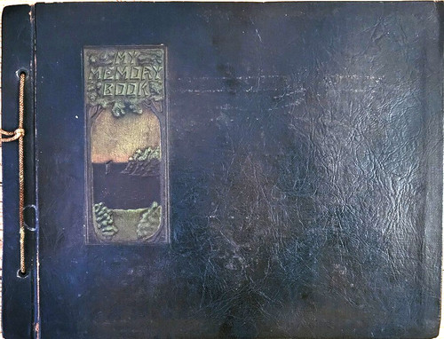 Antique My Memory Book Lillian Borgeois 1924-26. Puerto Rico, 100's of things