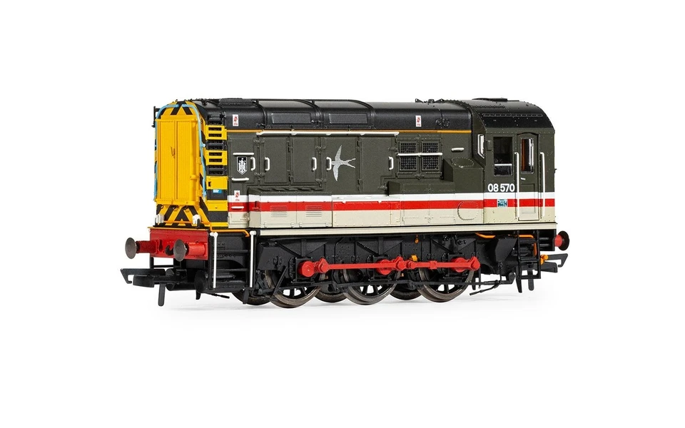 HORNBY R30368 BR CLASS 08 0-6-0 08570 INTERCITY MODEL DIESEL LOCOMOTIVE - Image 2 of 4