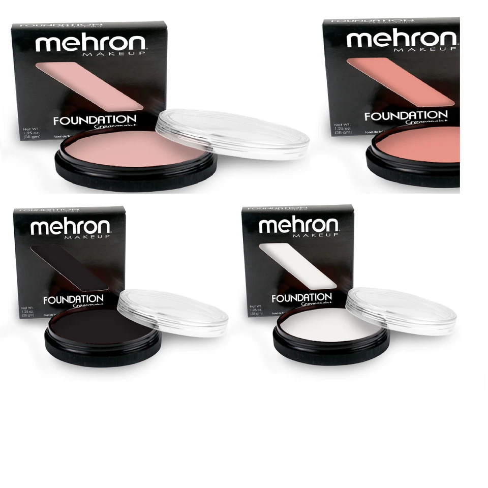 BASE DE MAQUILLAJE MEHRON_PINTURA GRASA_PINTURA CARA/CUERPO_DISFRAZ/ESCENARIO/TV (1,25 OZ) Foto 3 de 4