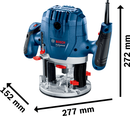 BOSCH® GOF 130 BOSCH Fresadora Superior Profesional 1300W + Accesorios 06016B... - Imagen 2 de 13