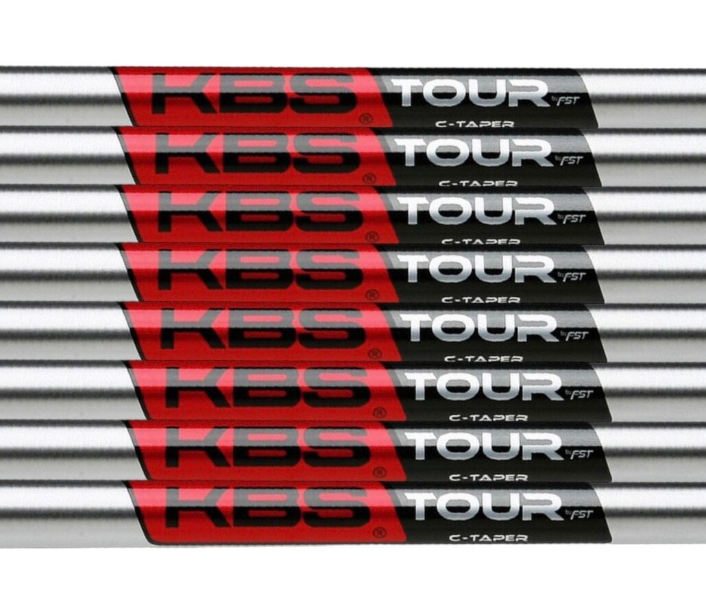 KBS TOUR C-TAPER アイアン用シャフト by FST Inc 5-PW/6本セット