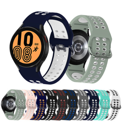 Sport Silicone Watch Band Strap For Samsung Galaxy Watch 4 5 6 7 40mm 44mm 45mm