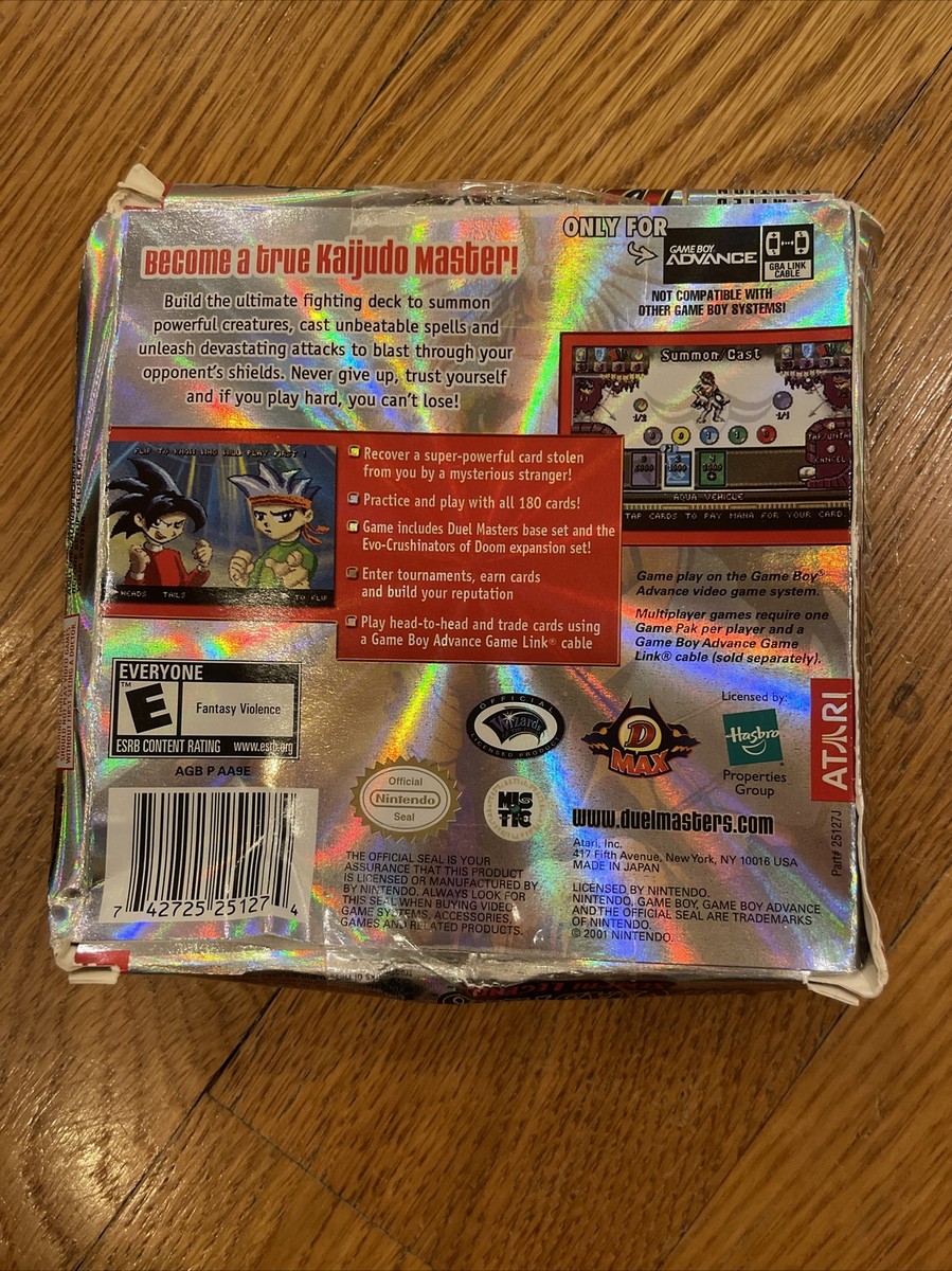 Duel Masters Sempai Legends (Nintendo GameBoy Advance 2004) BRAND