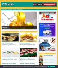 Vitamin Supplements Website Business For Sale: Ready-to-Launch Free Installation