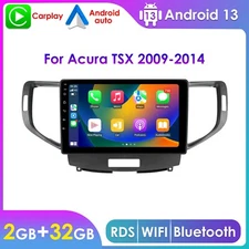 9" Android 13.0 Carplay 2+32GB Car Stereo Radio GPS Navi For Acura TSX 2009-2014