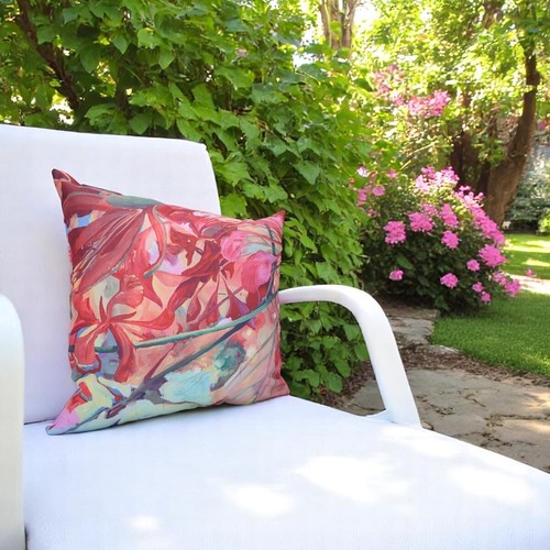 Cojín de exterior colorido 45 x 45 cm Cojín Exterior Jardín Cojín Decorativo Cojín de jardín - Imagen 2 de 5
