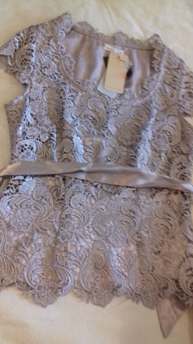 BEAUTIFUL JACQUES VERT metallic coloured TOP UK 10 BNWT - Picture 2 of 5