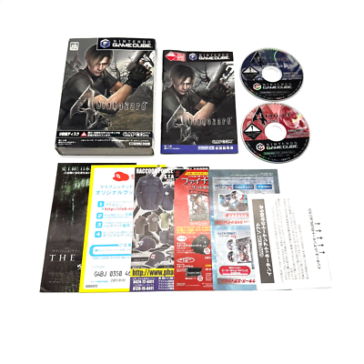 Resident Evil 4 Biohazard 4 Nintendo Gamecube Japanese