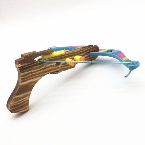 Colorful Crossbow Toy With 10 Safe Foam Suction Cup Projectiles(Random Color) - Picture 5 of 7