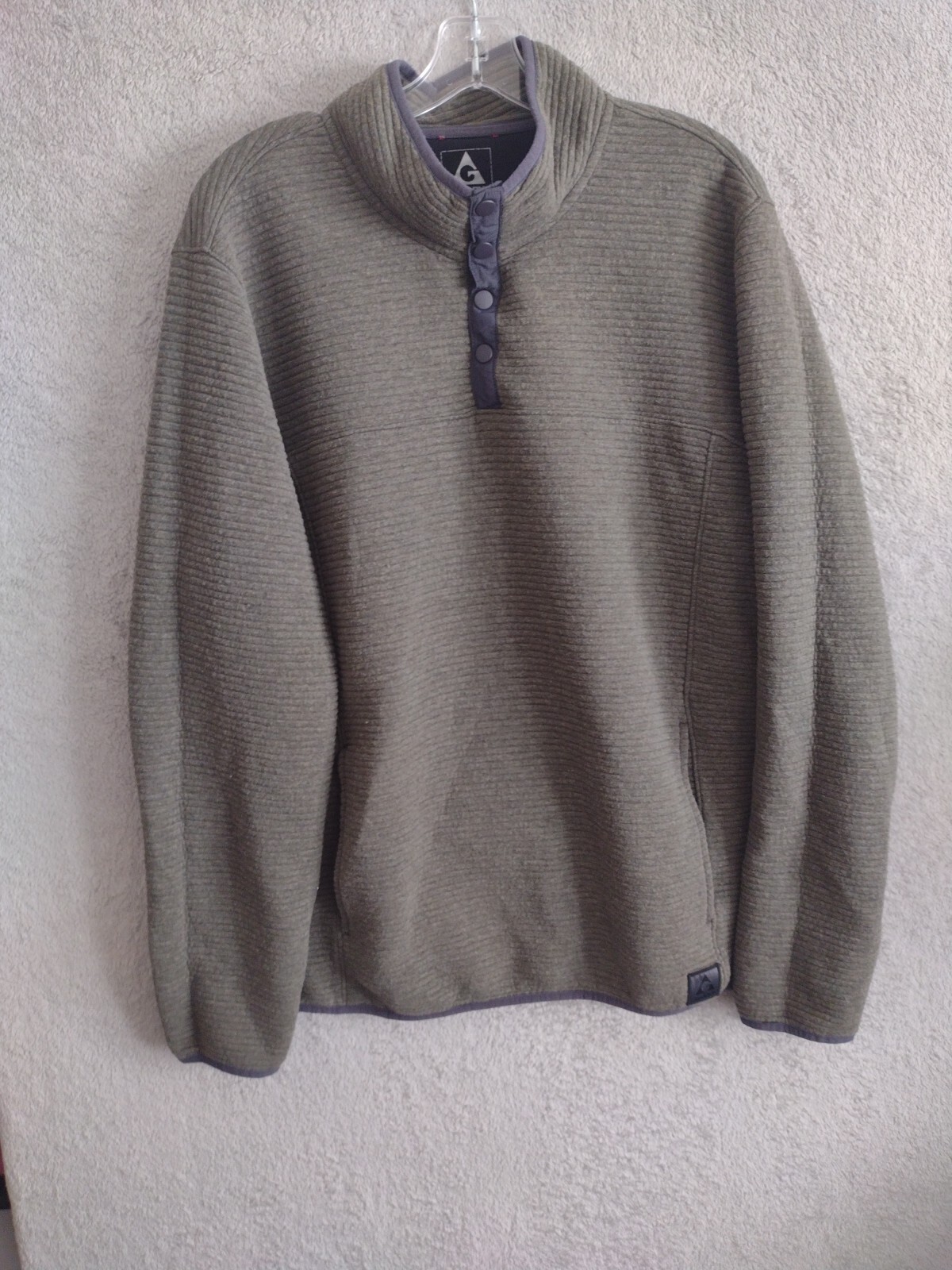 Gerry Ottoman Quarter Snap Button Pullover Jacket… - image 1