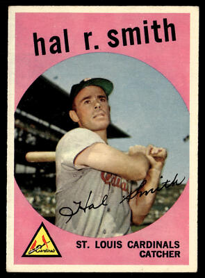 1959 Topps Hal R. Smith #497 St. Louis Cardinals