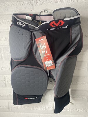 NEW Mcdavid rival pro 5-pad girdle mens Shorts Adult Large 34-38'' MD7416-01-34