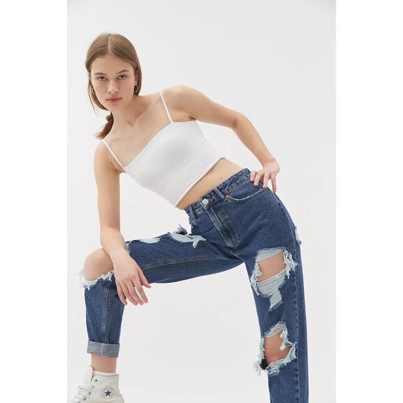Urban Outfitters BDG High-Waisted Mom Jean Destro… - image 2