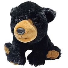 Wild Republic Cuddlekins Black Bear 12 inch Plush Realistic Stuffed Animal Toy