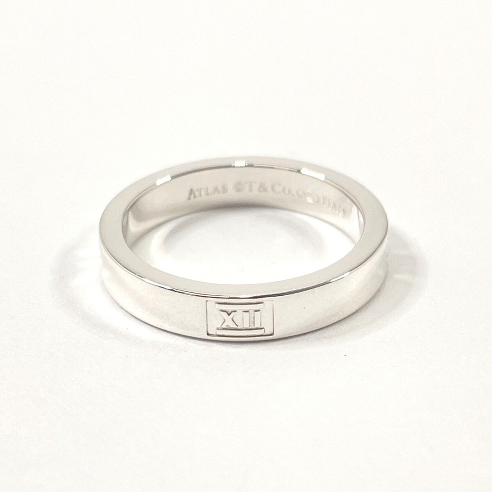 TIFFANY&Co. Ring Atlas Silver925 US 4.75(US Size) Women Jewellery Accessories