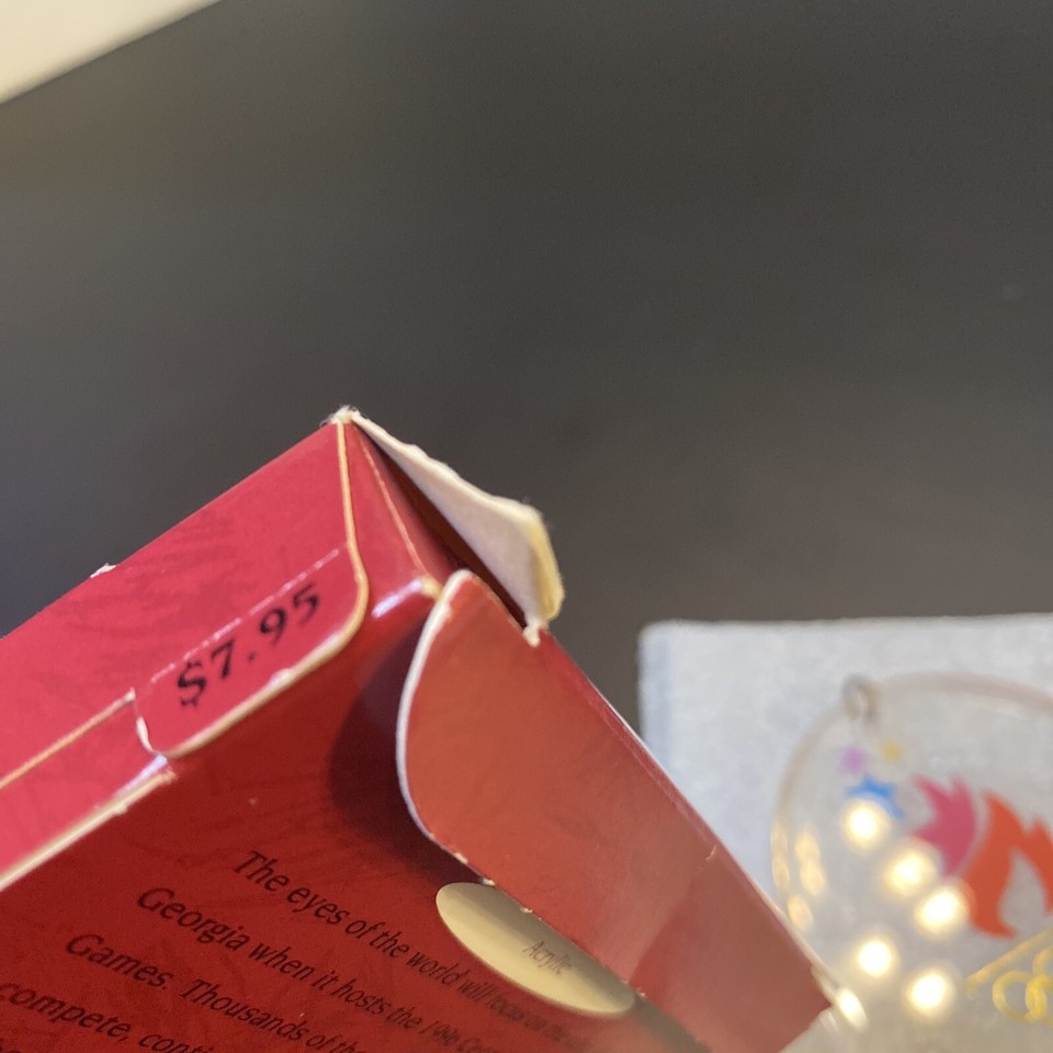 VTG Hallmark Keepsake The Olympic Spirit Atlanta 1996 Christmas Tree