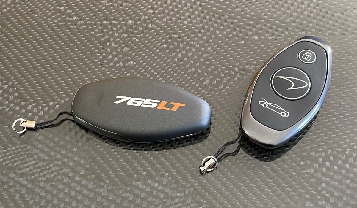 マクラーレン 720S 600LT 675LT 765LT S 鍵 McLaren 765LT MSO Key Back Cover Rare Collectible 570S/570GT/600LT