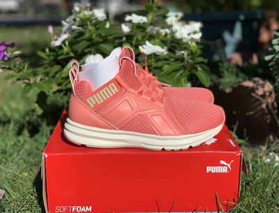 puma enzo red women's