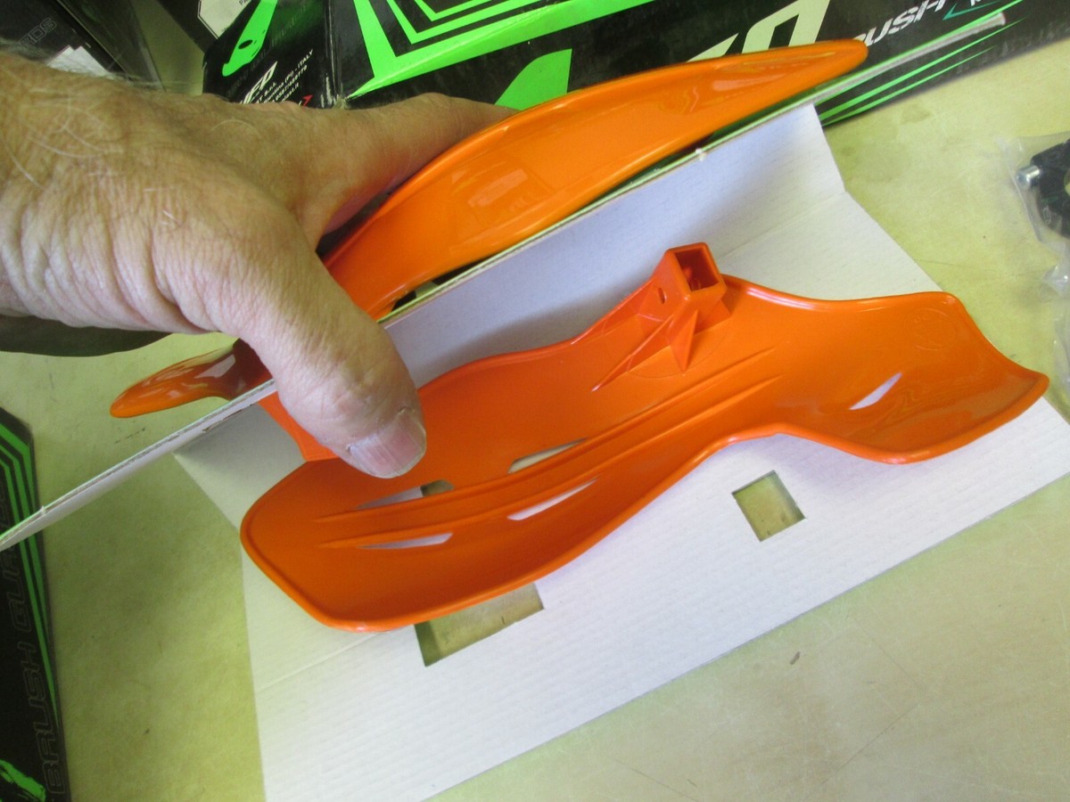 UFO GRAVITY BRUSH GUARD SET - KTM ORANGE - 7/8