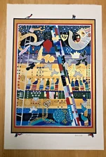 Raphael Abecassis "Song of Songs" Scene 6 Of 8 Original Signed Serigraph 37/125