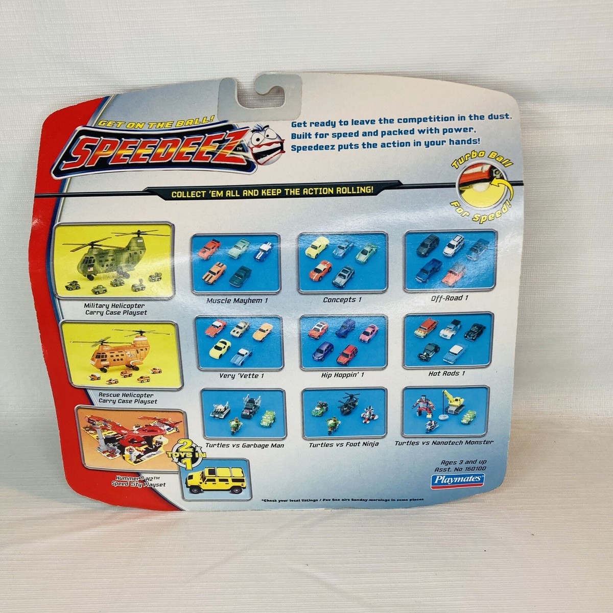 Playmates Speedeez TMNT Teenage Mutant Ninja Turtles Vs Nanotech