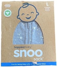 Happiest Baby SNOO Sack 100 Organic Cotton L 18-26 lb New in Box