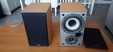 Denon SC-M101 75W 2-Way Bookshelf Speakers, Hi-Fi for Home Theater, 6 Ohms