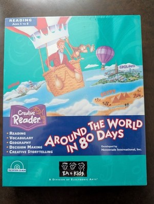 Creative Reader  Around The World In 80 Days Macintosh Cd-Rom