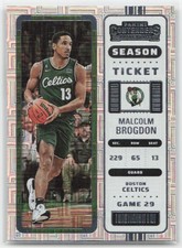 2022-23 Panini Contenders #100 Malcolm Brogdon Season Ticket Premium Edition