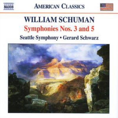 William Schuman Symphonies Nos. 3 and 5 (Schwarz, Seattle So) (CD) Album