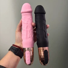 Hard Rechargeable Rabbit Vibrator Sex toys for Women Dildo G-spot Thick Massager