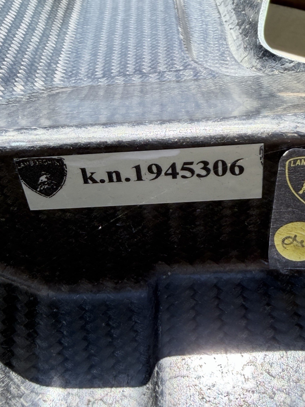 Lamborghini STO Engine Cover Bonnet Roof scoop