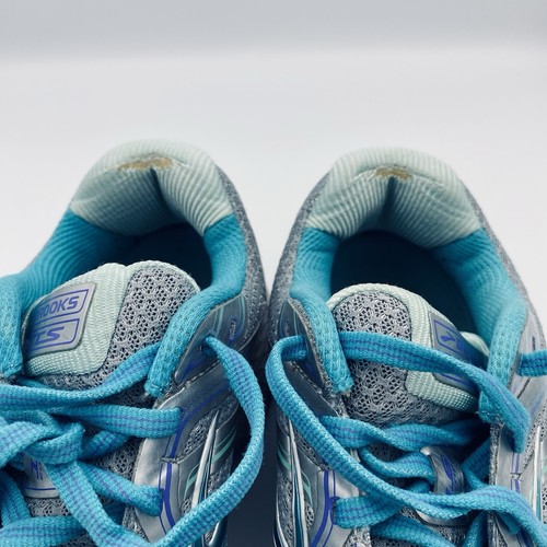 Size 8.5 - Brooks Adrenaline GTS 16 Silver B (medium) Women’s Silver Lt Blue - Bild 4 von 11