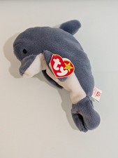 Ty Beanie Babies Echo The Dolphin Plush Toy