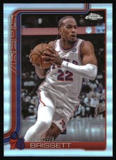 2025-26 Topps Chrome Oshae Brissett Refractor #20 Philadelphia 76ers